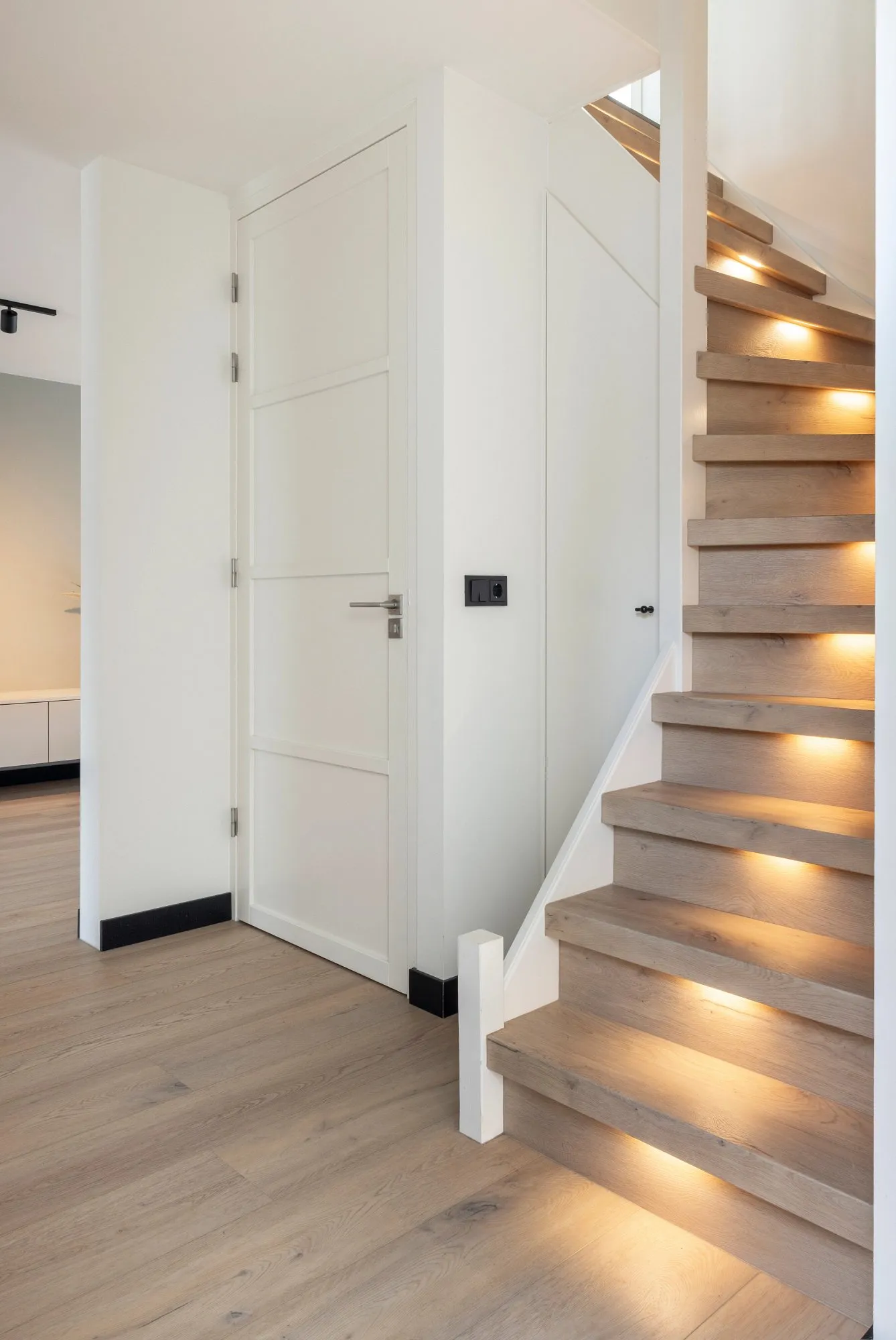 Coretec Vinylgulv Naturals Forest Oak lagt i rom