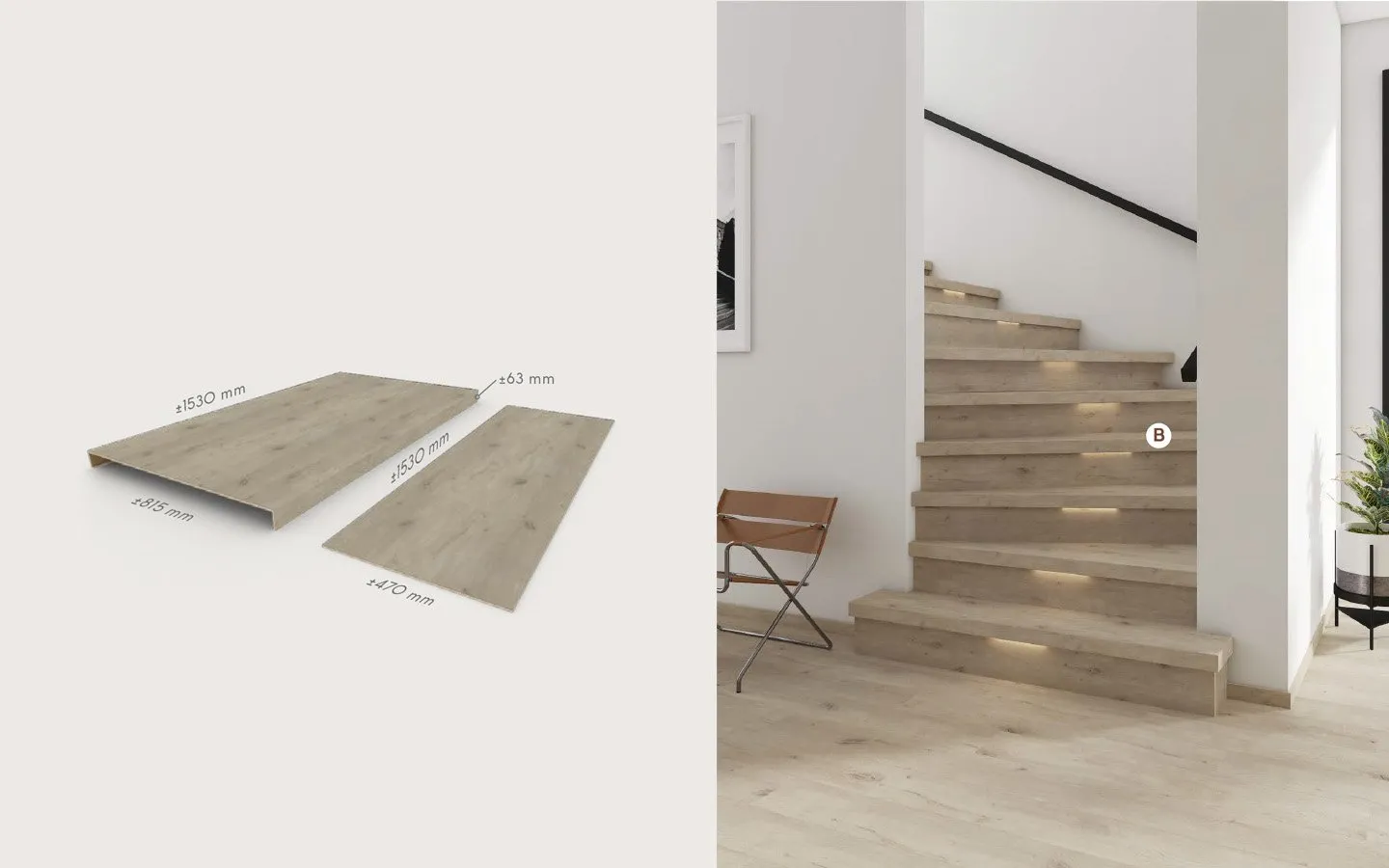 Trappefornyer Coretec Forest 806B
