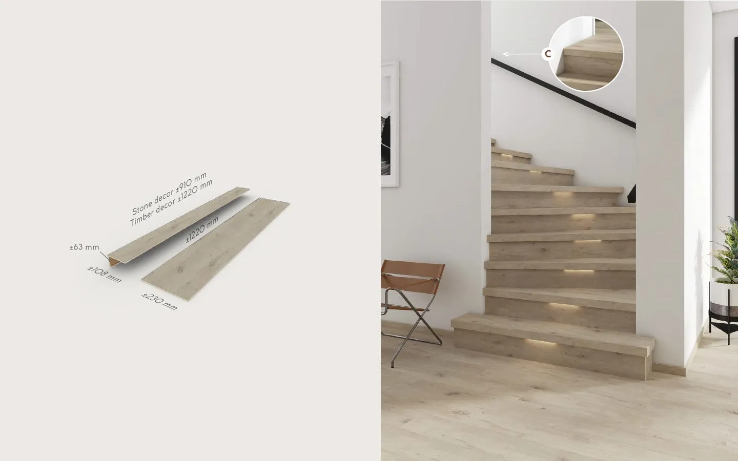 Trappefornyer Coretec Forest 806C