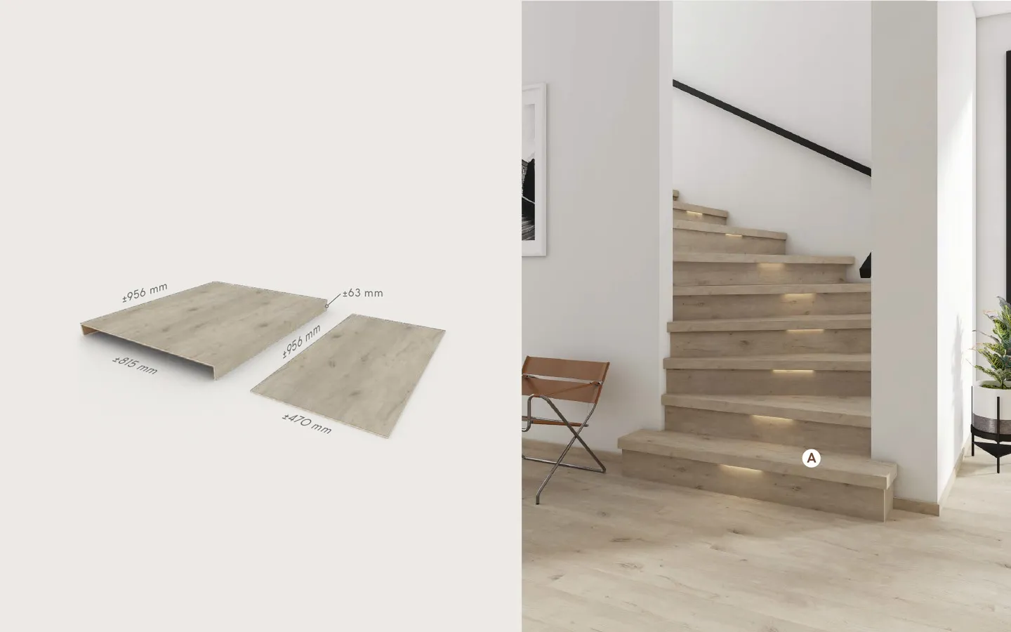 Trappefornyer Coretec Desert 805C