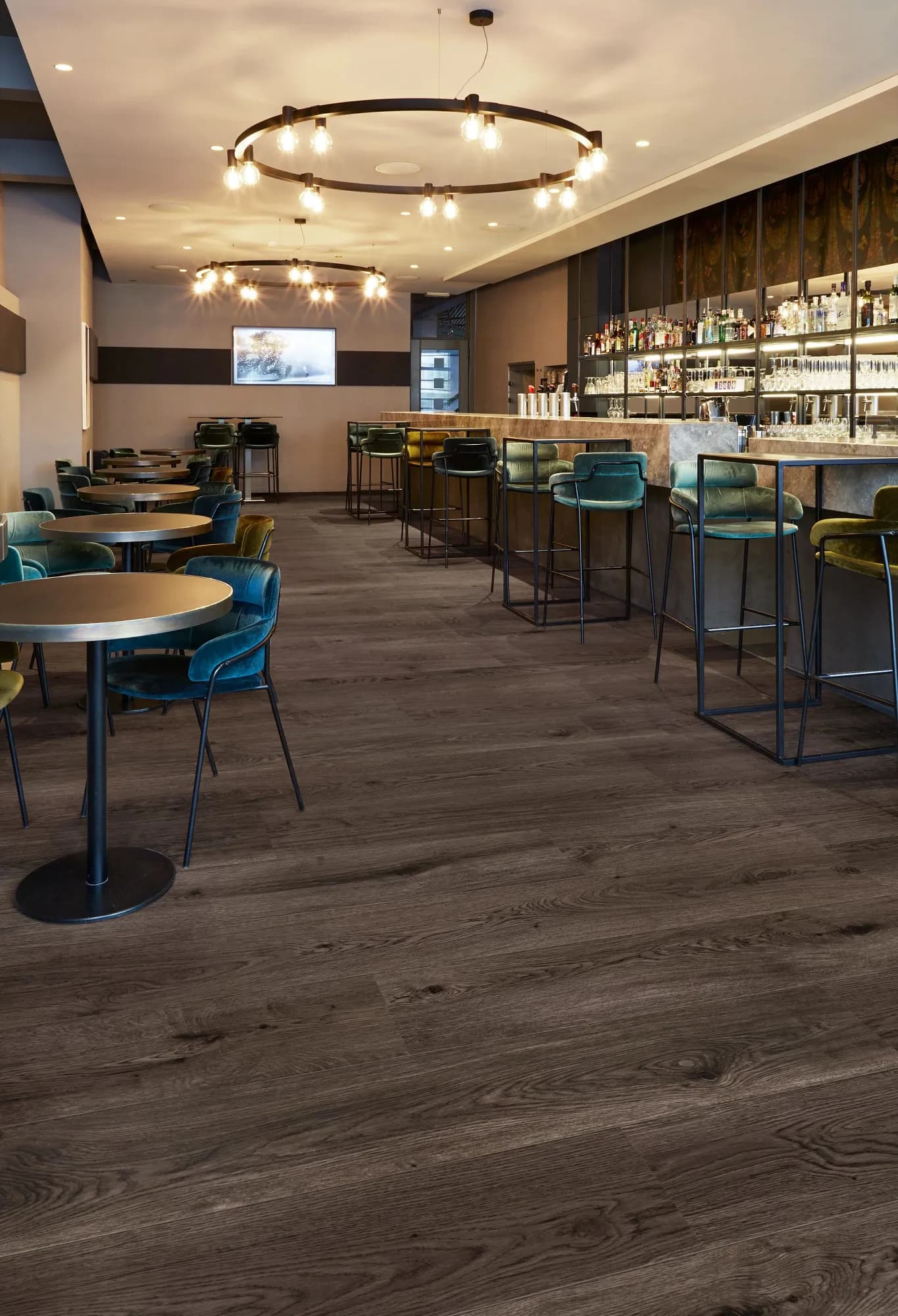 Coretec VINYLGULVulv the essentials 2.0 Munster Oak 88 lagt i rom