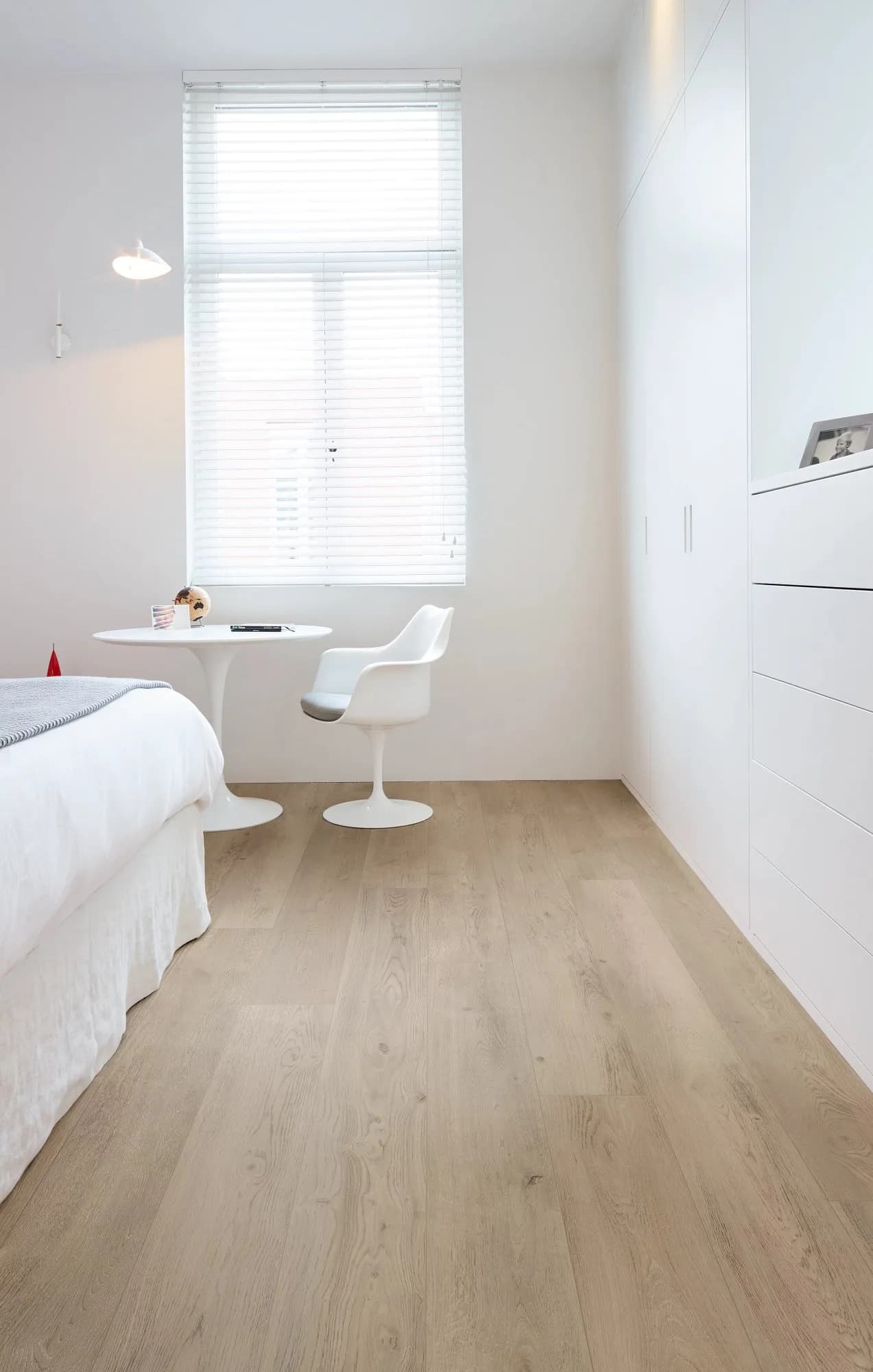 Vinylgulv Coretec Baltimore Oak 77 lagt i rom