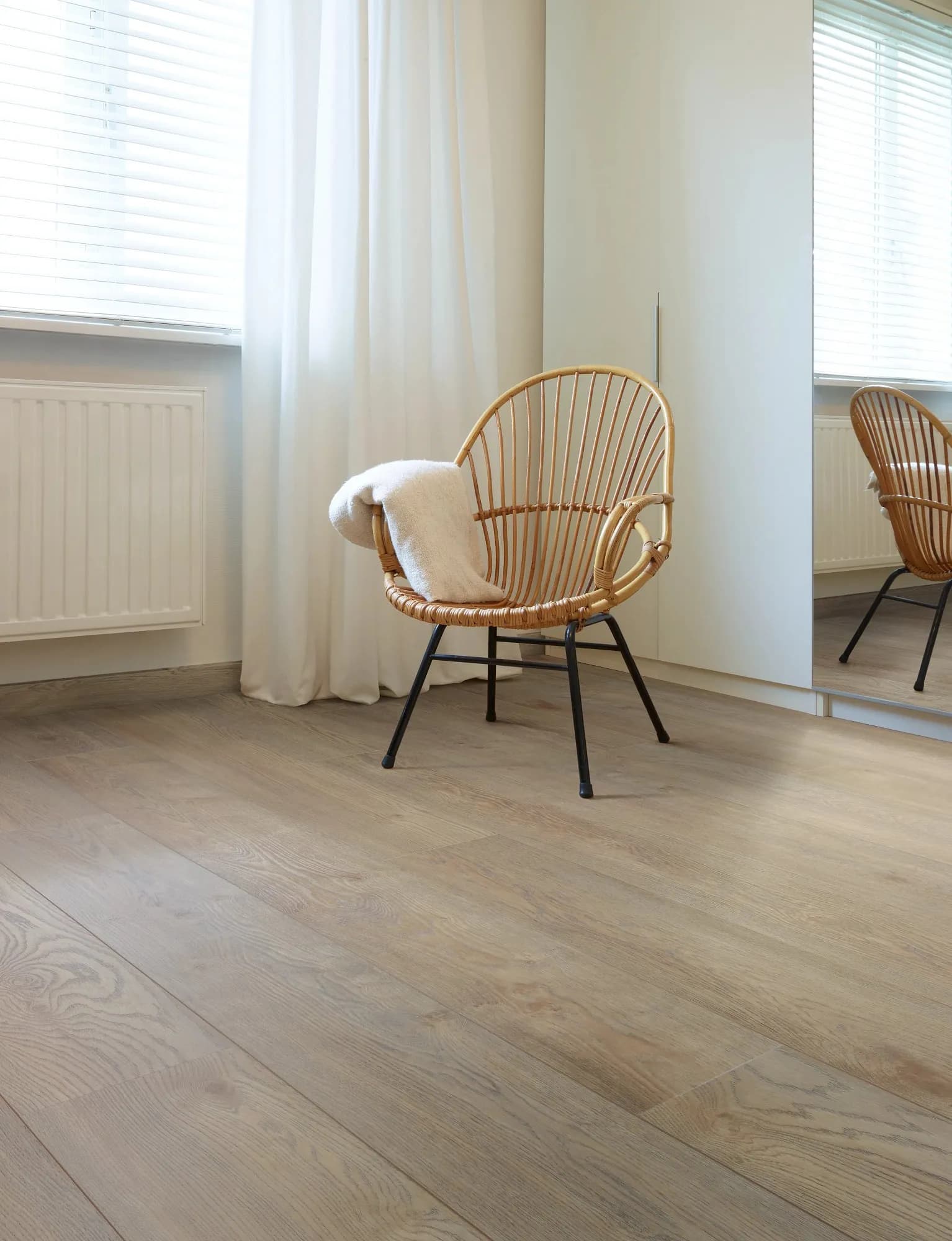 Coretec Vinylgulv Naturals Marlow lagt i rom
