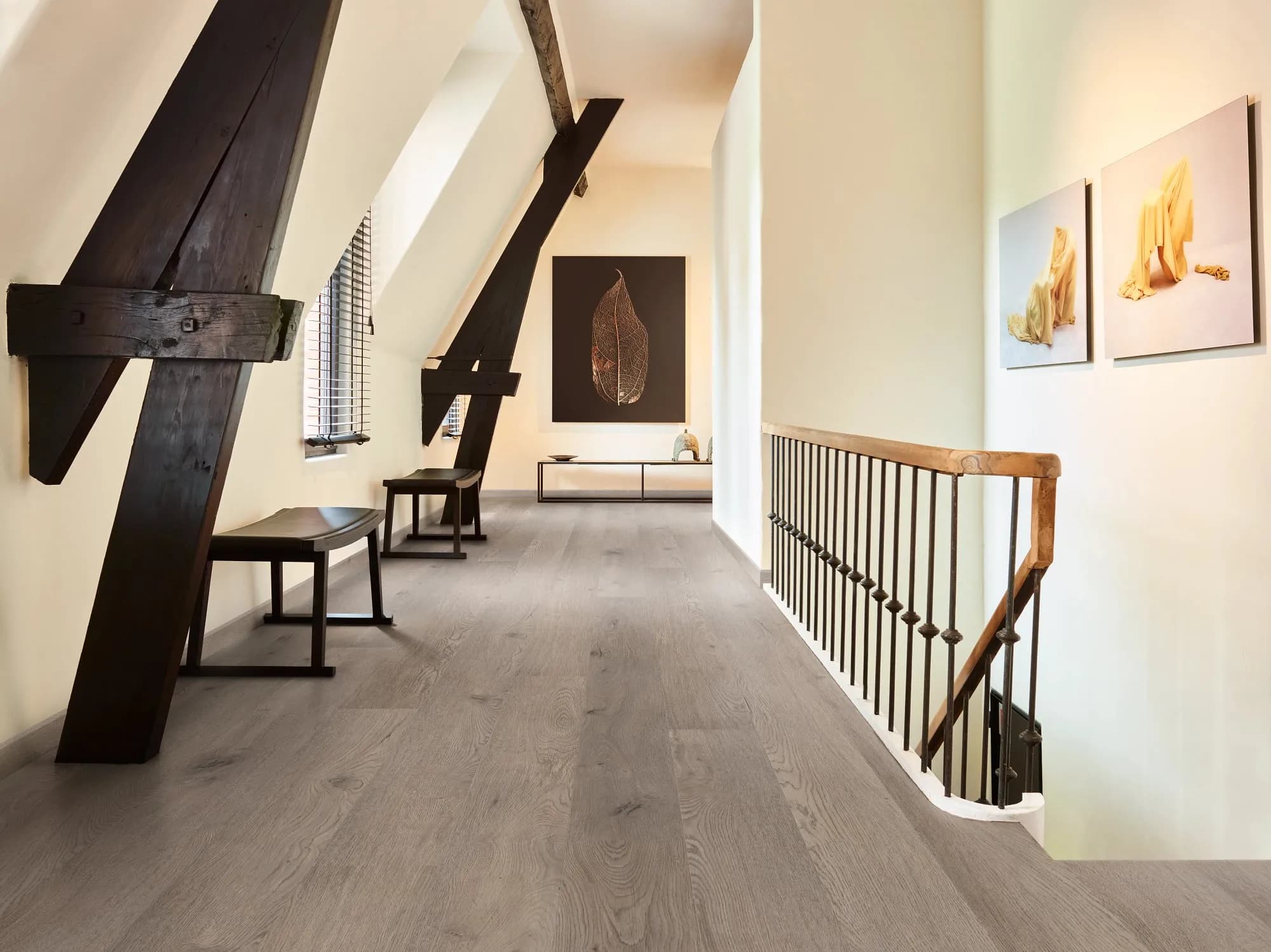 Vinylgulv XL-End Belvoir lagt i rom