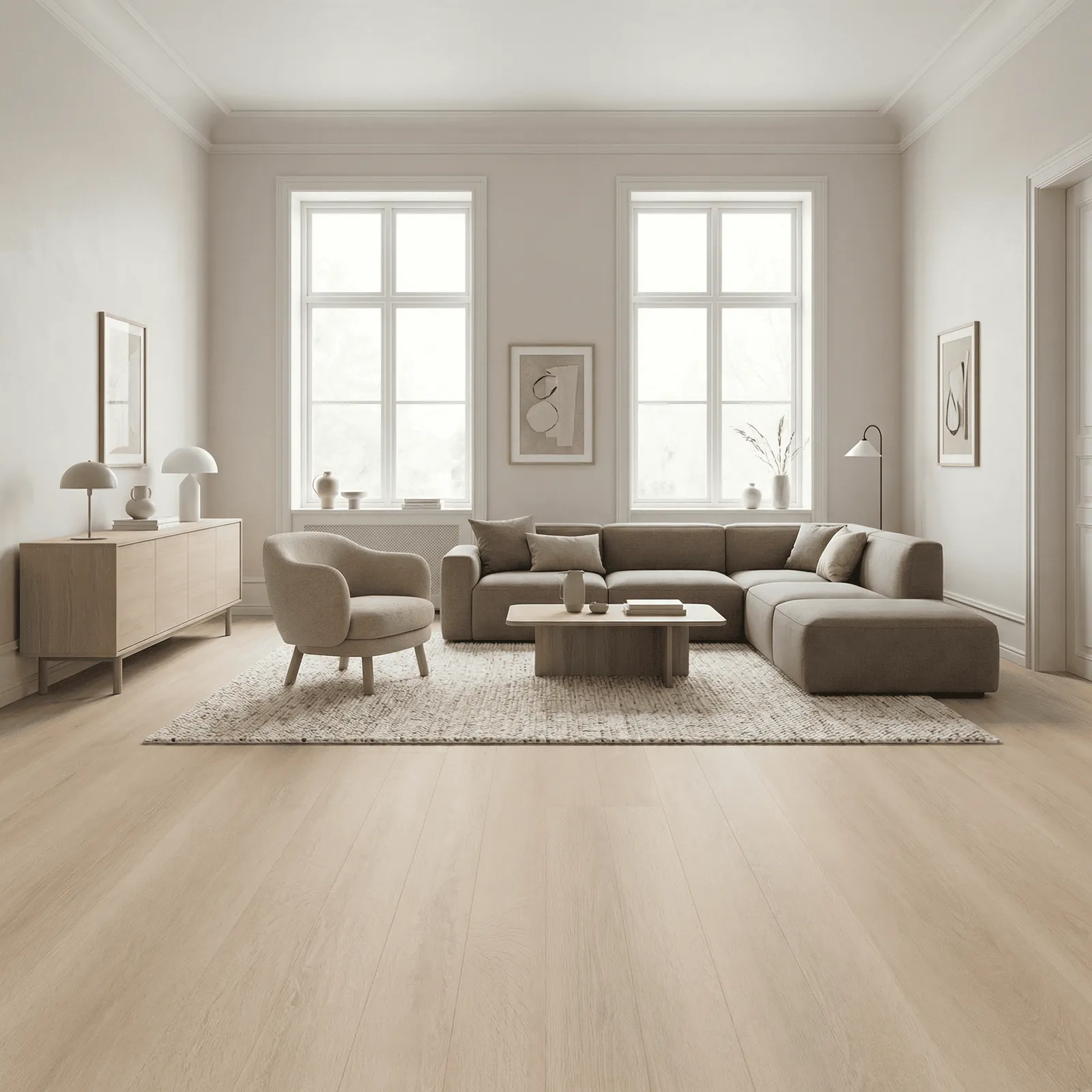 Komposittgulv Tenacity Ivory 3230