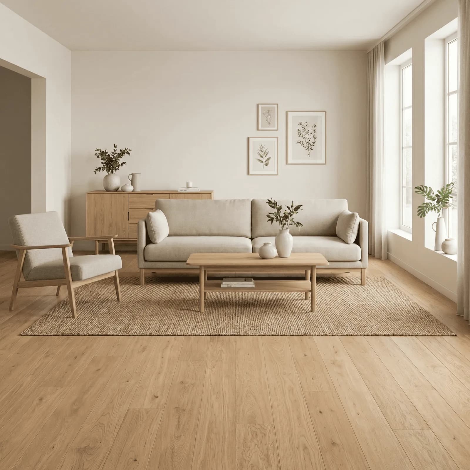 Finert Tregulv Parky Summit Oak Natural
