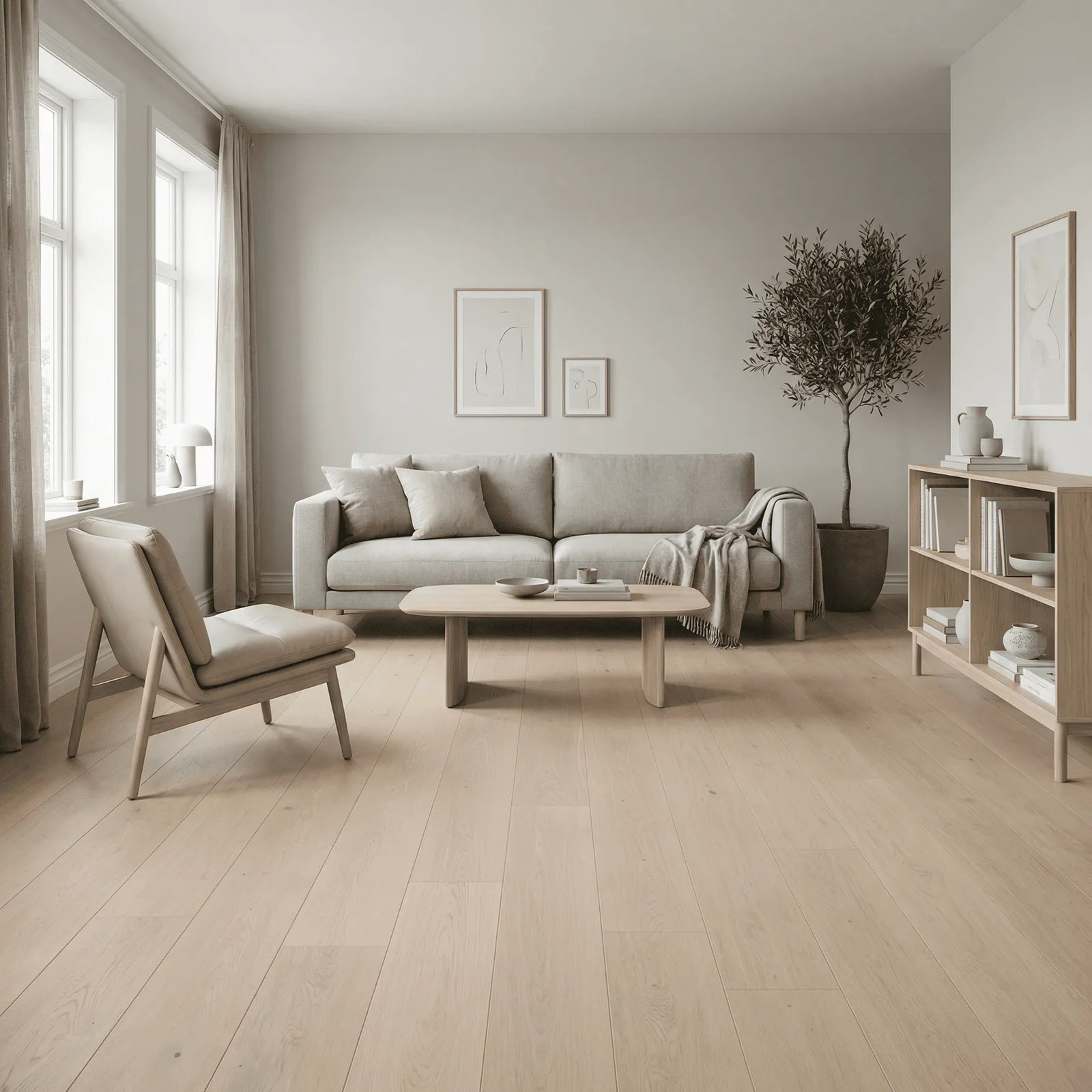 Finert Tregulv Parky Summit Oak Silk