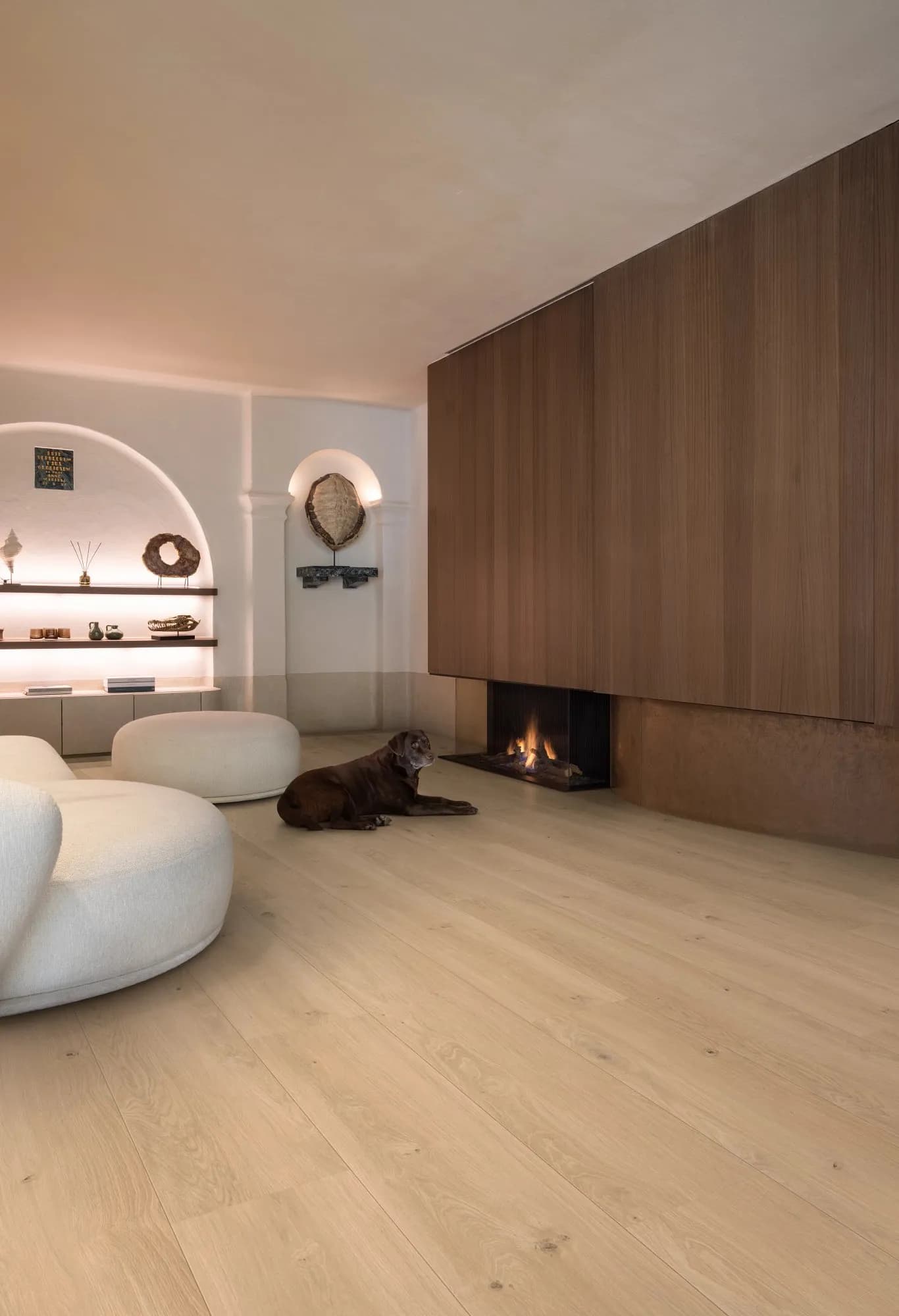 Vinylgulv Coretec XL-End Kylemore lagt i rom